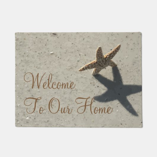 Beach House Welcome Mat (Voorkant)