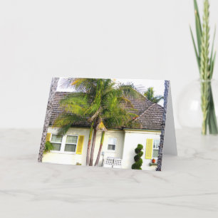 Beach House wenskaart Kaart