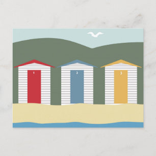 BEACH HOUSSEN ART BRIEFKAARTEN