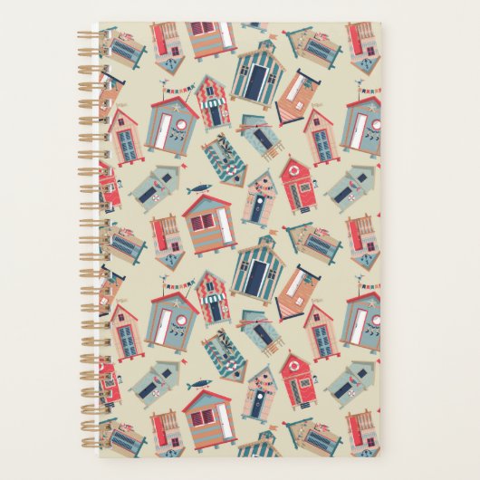 Beach Hut Pattern Planner (Voorkant)