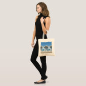 Beach Huts 2 Tote Bag (Voorkant (model))