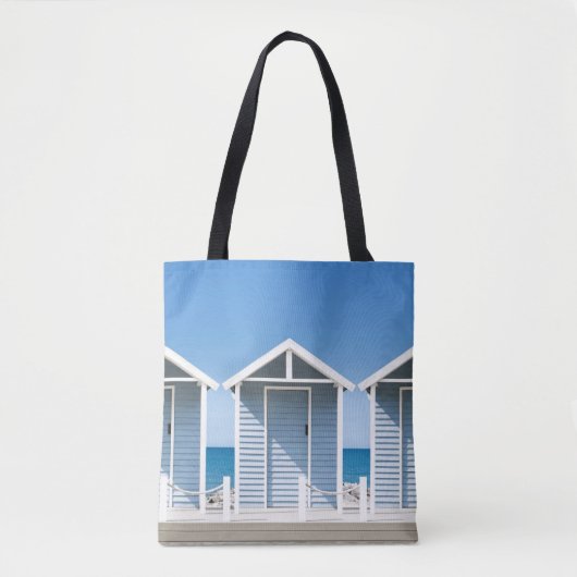 Beach Huts 2 Tote Bag (Voorkant)