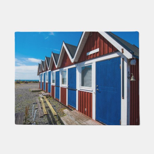 Beach Huts 3 Deurmat (Voorkant)