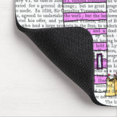 Beach Huts 3 Illustratie Muismat (Hoek)