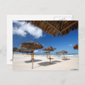Beach Huts |Brazilië Briefkaart (Voorkant / Achterkant)