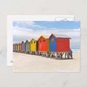 Beach Huts Briefkaart (Voorkant / Achterkant)