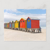 Beach Huts Briefkaart (Voorkant)