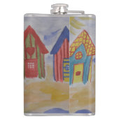 Beach Huts Heupfles (Achterkant)