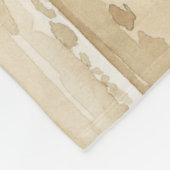 Beach Huts I Fleece Deken (Hoek)