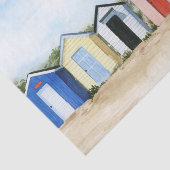 Beach Huts I Tissuepapier (Detail)