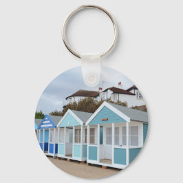 Beach Huts in Southwold Sleutelhanger
