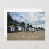 Beach huts, Mornington, Australië Briefkaart (Voorkant / Achterkant)