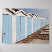 Beach Huts Poster (Voorkant)