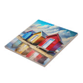 Beach Huts Tegeltje (Zijkant)