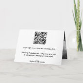 Beach Huts - Vaderdag beeldende kunst - Gevist Kaart (Achterkant)