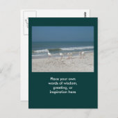 Beach Ibis Briefkaart (Voorkant / Achterkant)