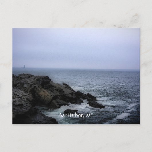 Beach in Acadia, Bar Harbour, ME Briefkaart (Voorkant)