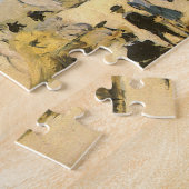 Beach in Boulogne, Edouard Manet,  kunst Legpuzzel (Zijkant)