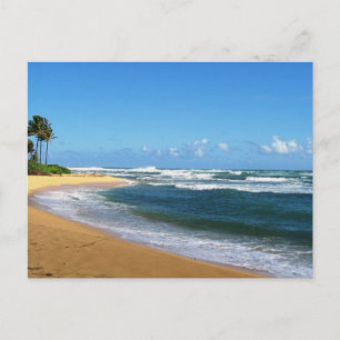 Beach in Kauai Briefkaart