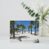 Beach in Le Morne, Mauritius Briefkaart (Staand voorkant)