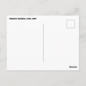 Beach In Tomaree National Park Briefkaart (Achterkant)