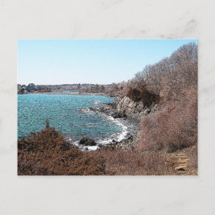 Beach in York Harbour, Maine - Briefkaart