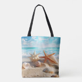 Beach Inspired Tote Bag (Achterkant)