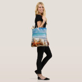 Beach Inspired Tote Bag (Op model)