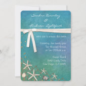 Beach Invitation Kaart (Voorkant)