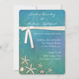 Beach Invitation Kaart