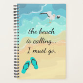 Beach is Cute Planner (Voorkant)