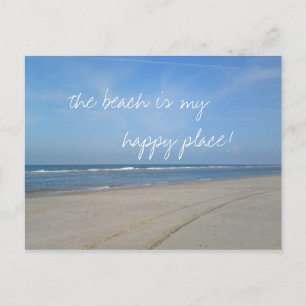 Beach is mijn Happy Place Briefkaarten