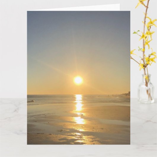 Beach Kaart (Gele Bloem)