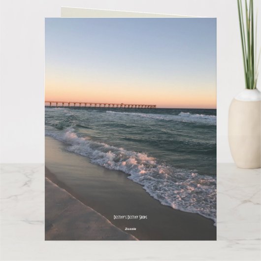 Beach Kaart (Achterkant)