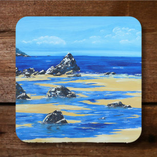 Beach Kartonnen Onderzetters