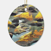 BEACH KERAMISCH ORNAMENT (Links)