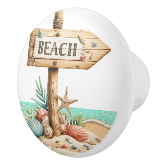 Beach Keramische Knop (Rechts)