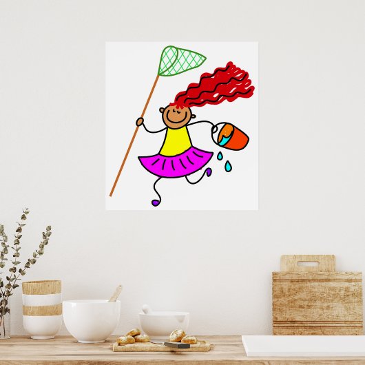 Beach Kind Poster (Keuken)