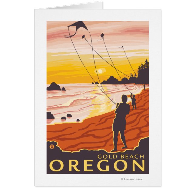 Beach & Kites - Gold Beach, Oregon (Voorkant)
