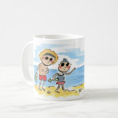 Beach Koffiemok (Voorkant links)