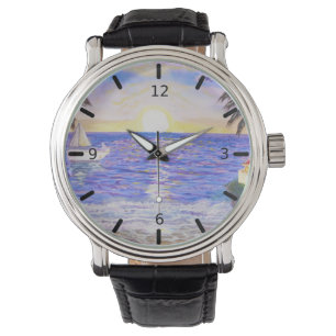 Beach Landschap Horloge