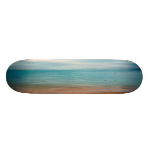Beach landschap skateboard