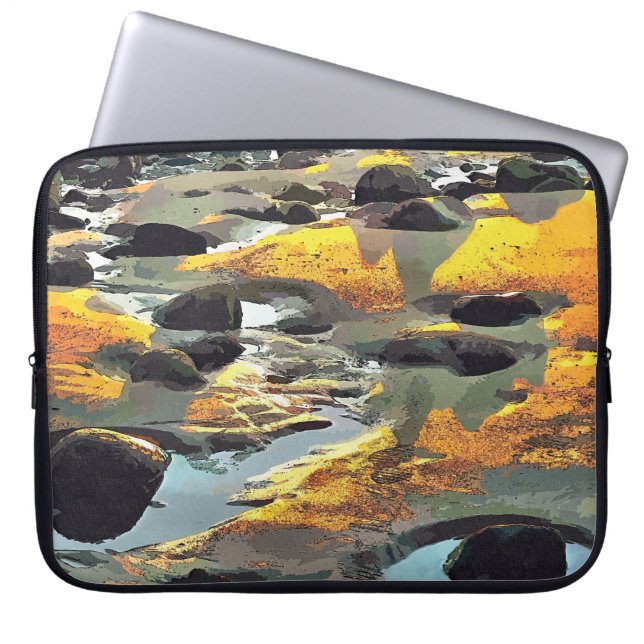 BEACH LAPTOP SLEEVE (Voorkant)
