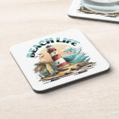 Beach Life Bier Onderzetter (Linkerzijde)