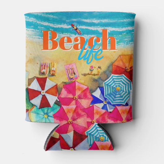 Beach Life Blikjeskoeler (Voorkant)
