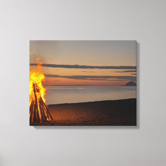 Beach Life Canvas Afdruk (Voorkant)