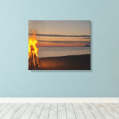 Beach Life Canvas Afdruk (Insitu (Houten vloer))