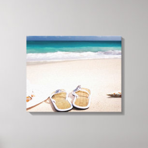 "BEACH LIFE" Dreams van de Zee- en Zandwandkunst Canvas Afdruk