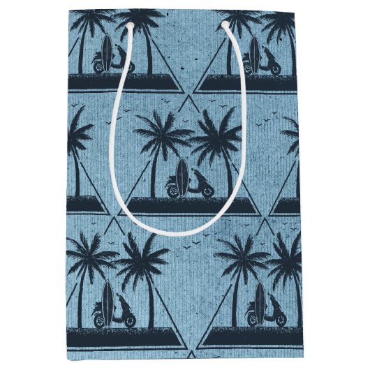 Beach Life Geometric Medium Cadeauzakje (Voorkant)
