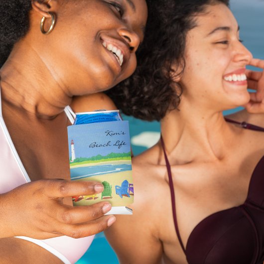 Beach Life gepersonaliseerde Koelbox Blikjeskoeler